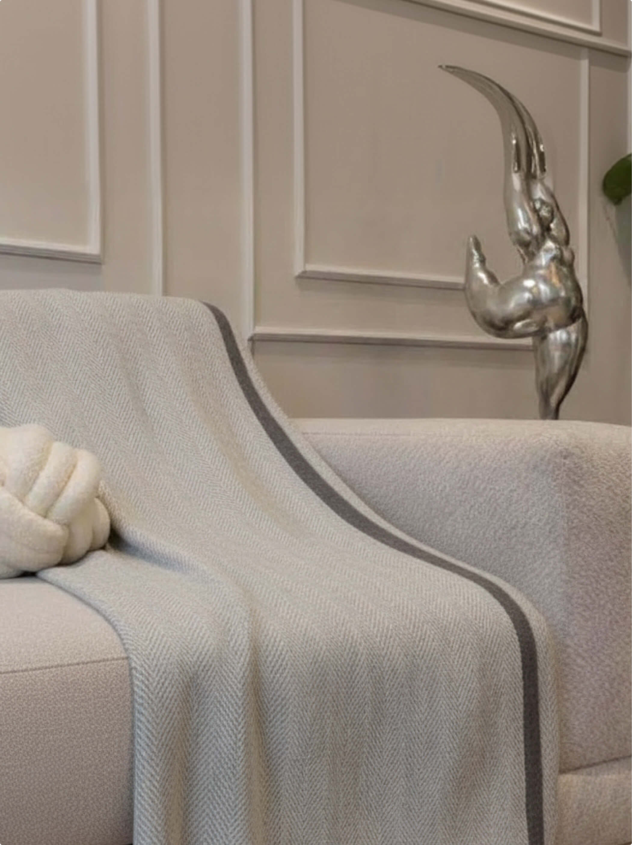 Asam Grandy Cashmere & Peace Silk Throw