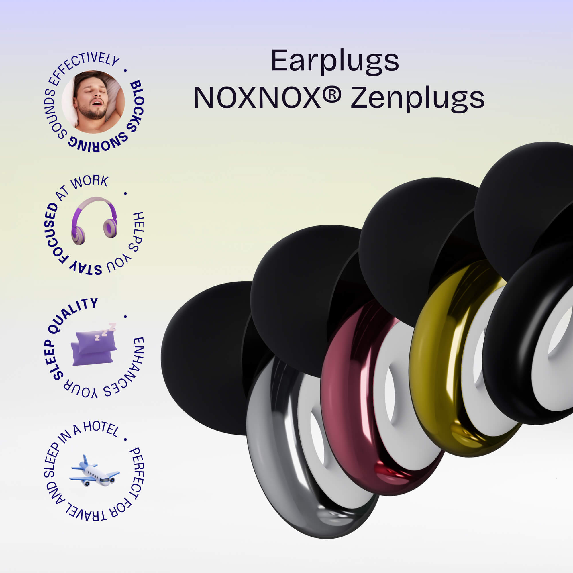 Earplugs NOXNOX® Zenplugs