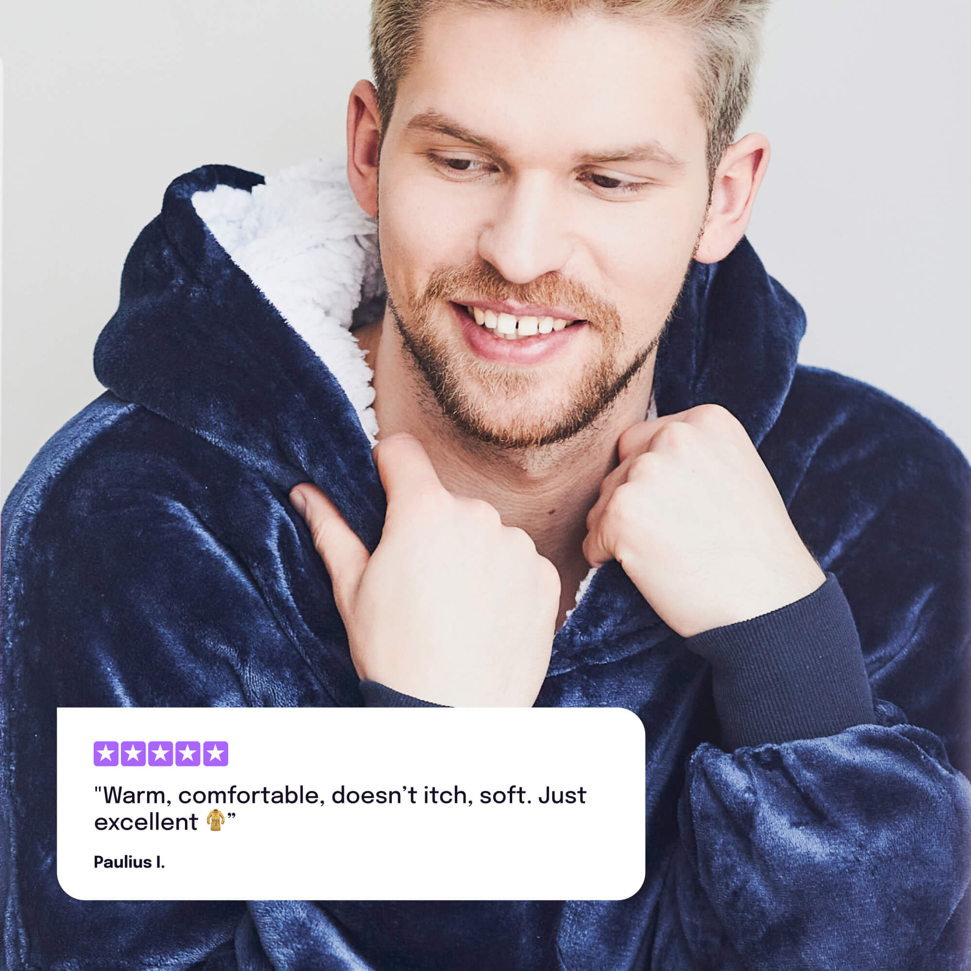 Hoodie-Decke für Männer