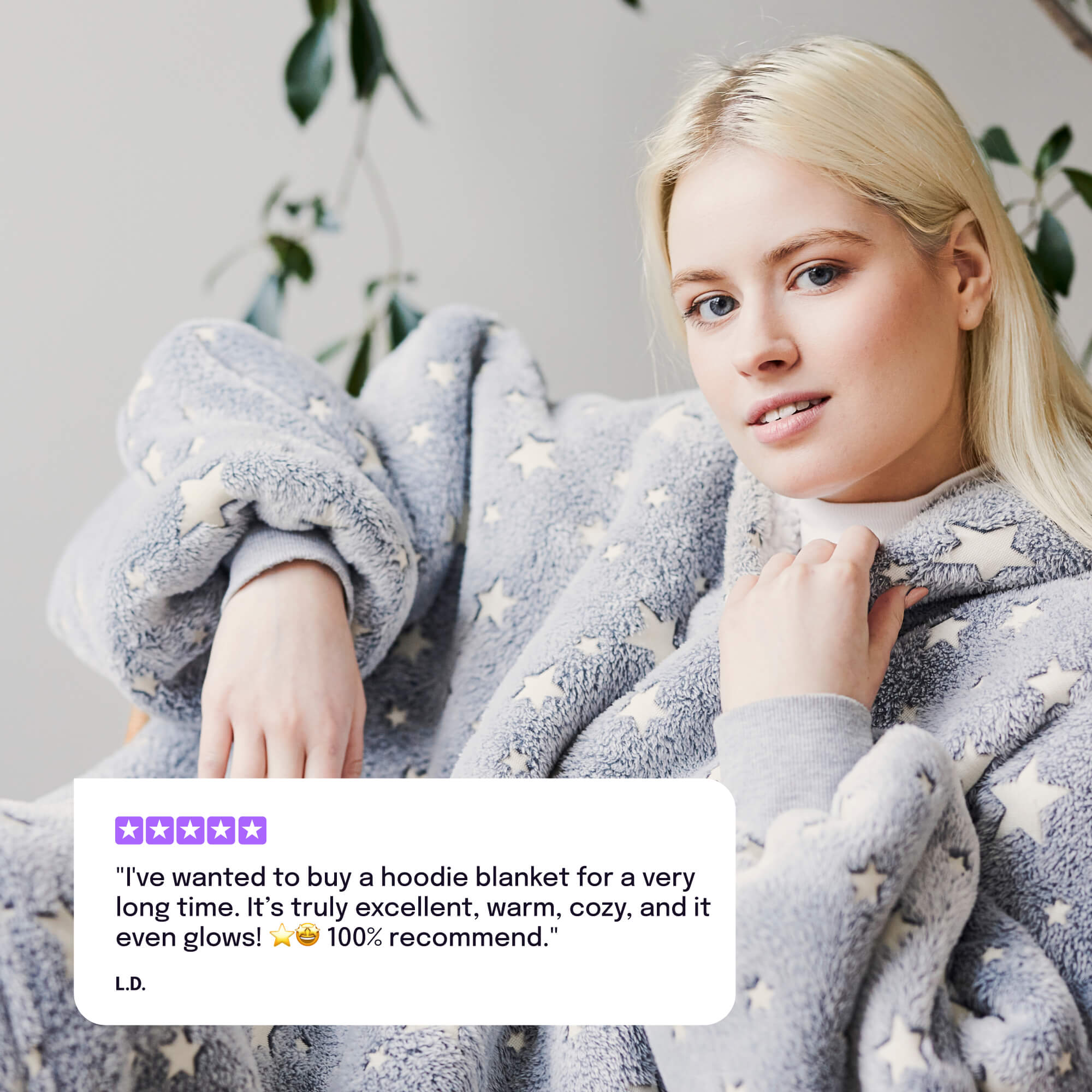 Oversized Hoodie Blanket