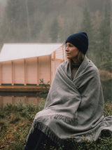 Kailash LW Mongolische Wolle Plaid