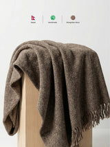 Kailash HW Mongolische Wolle Plaid