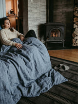 Linen Weighted Blanket Set