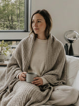 Leinen Plaid
