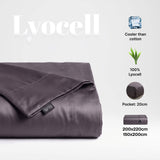 Eucalyptus Lyocell Fitted Sheet – UK King Size 150×200 cm
