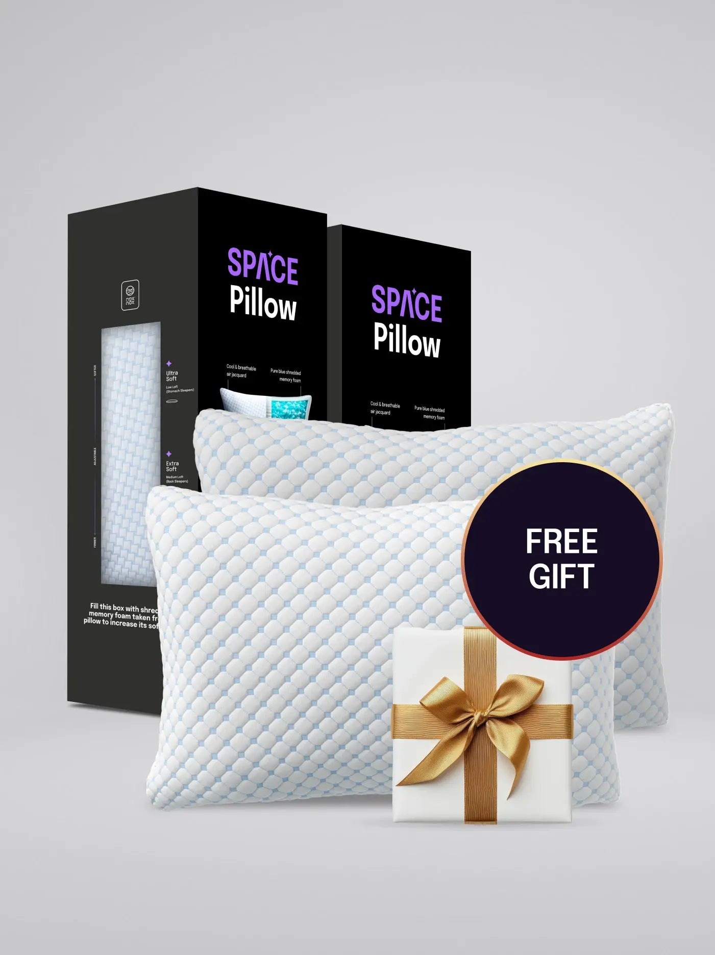 Adjustable pillow Spacepillow