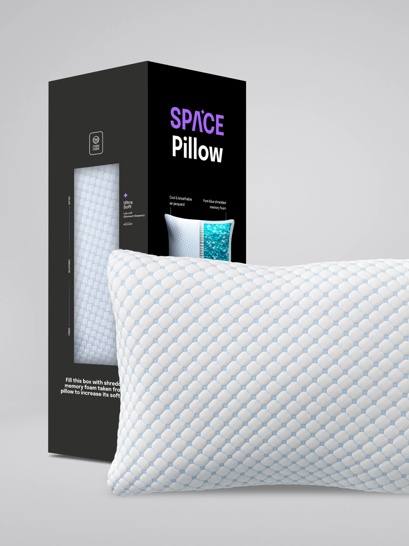Adjustable pillow Spacepillow