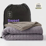 Linen Weighted Blanket Set