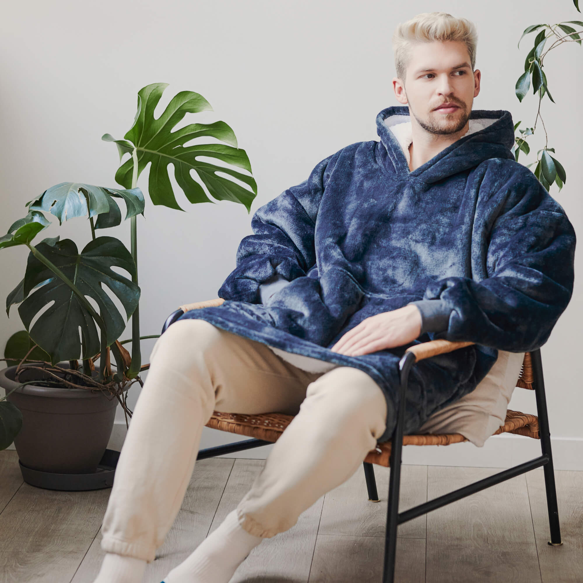 Hoodie-Decke für Männer