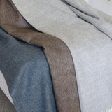 Manta Alpaca Herringbone Deep Blue