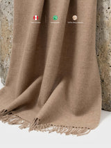 Alpaka Decke Natural