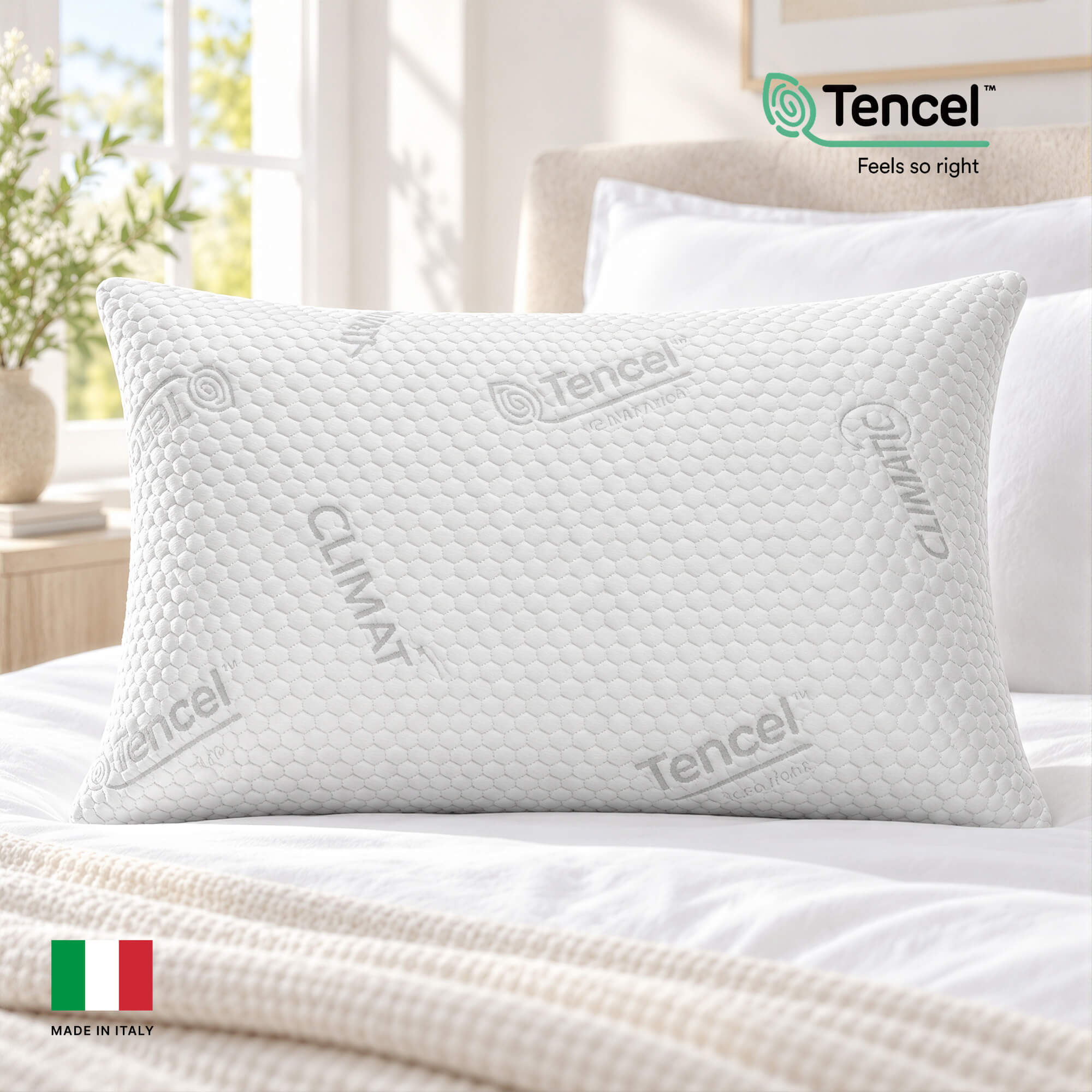 Viscospring Tencel Pocket Spring Pillow