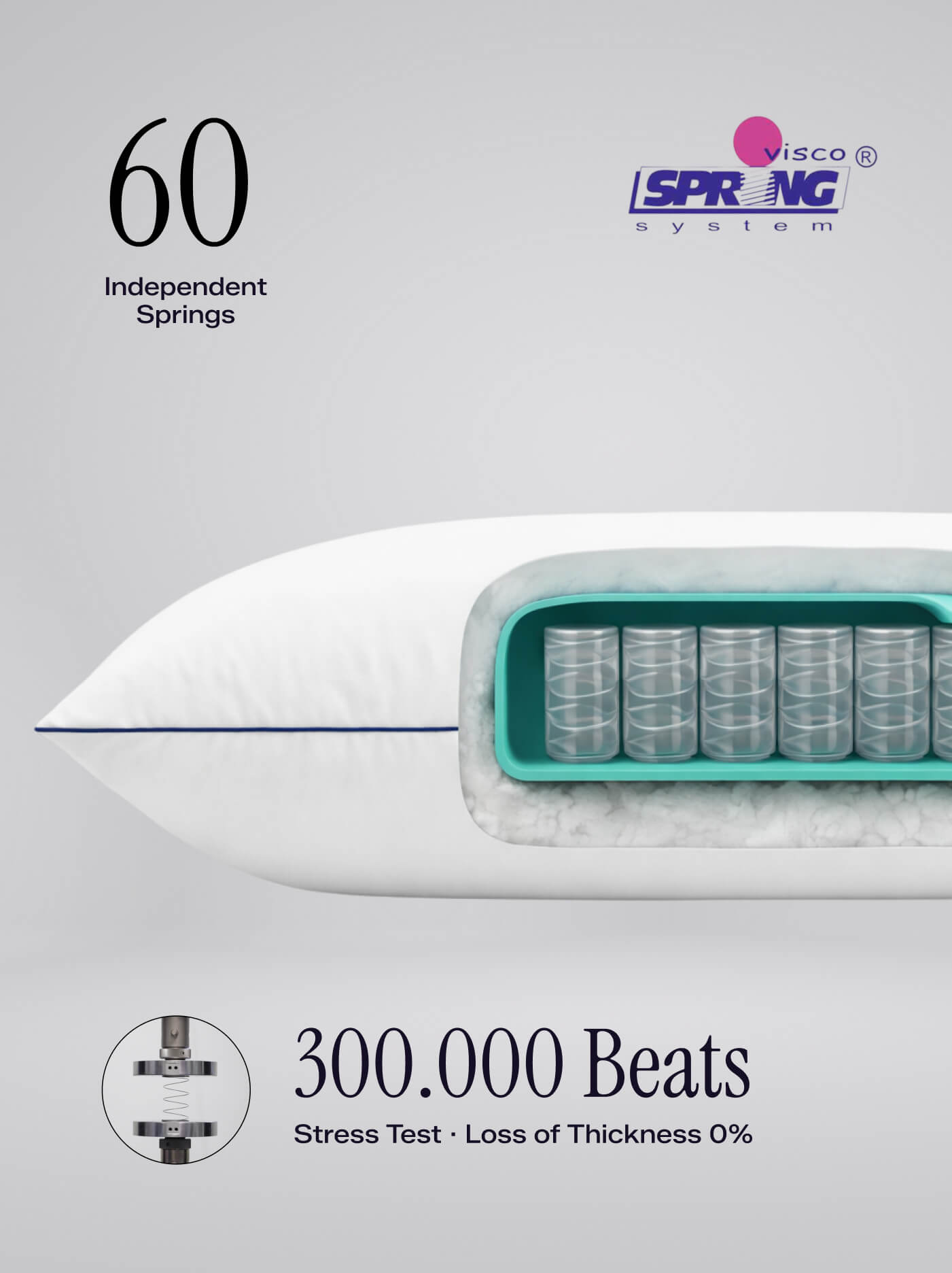 Viscospring Signature Pillow