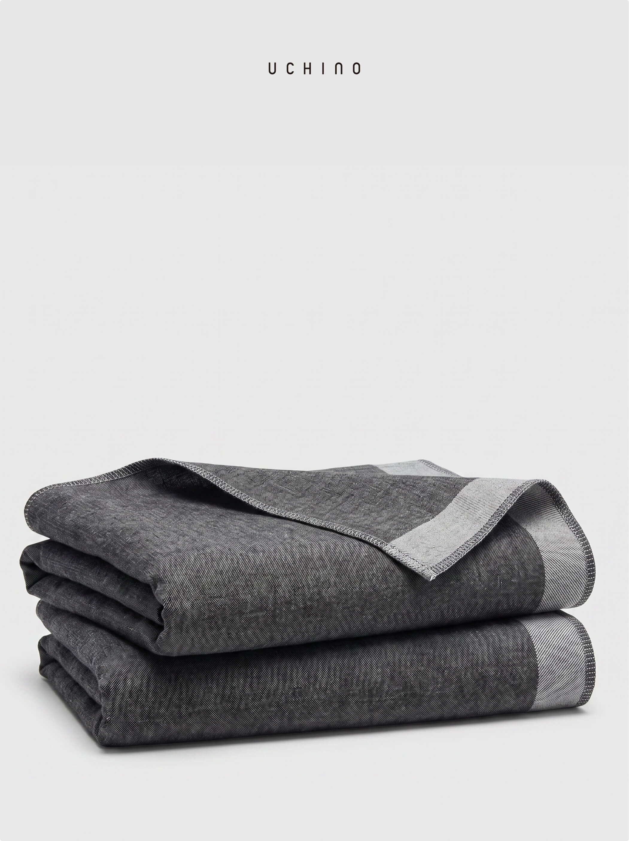 ZEN Charcoal Gauze & Pile Towel