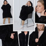 Zipper Hoodie Blanket
