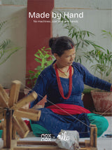 Barpak Wolle & Seide Plaid