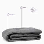 Weighted blanket size and weight